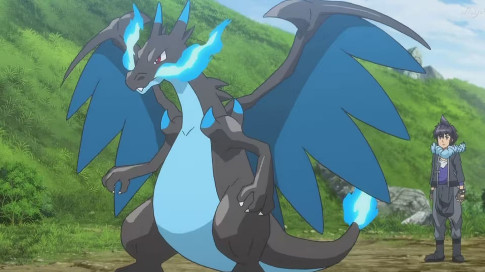 This Mega Beast in the anime (Image via The Pokemon Company)