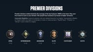 Premier Divisions (Image via Riot Games)