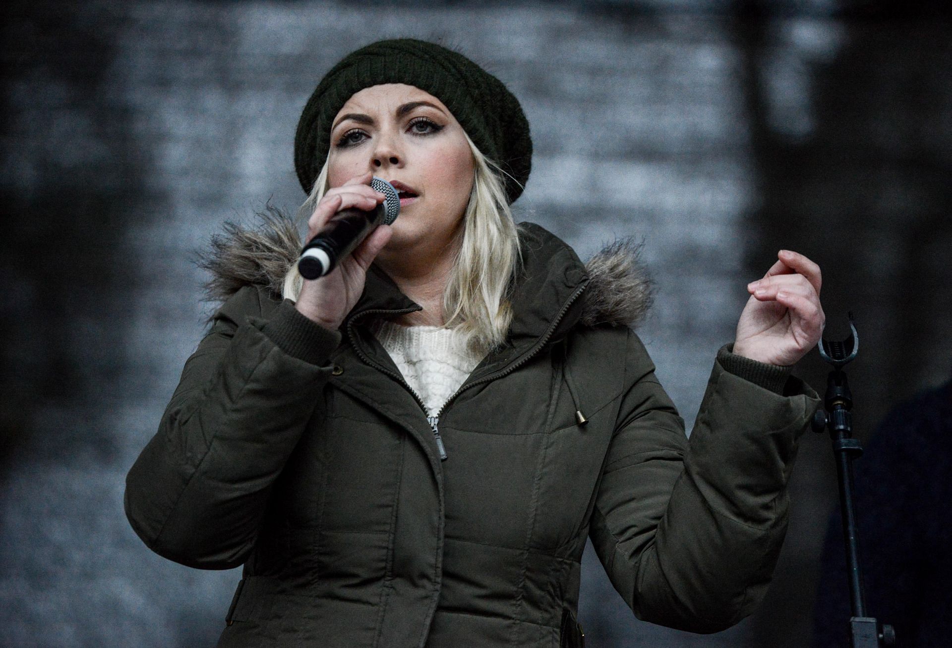 Charlotte Church At The People&#039;s March For Climate Justice And Jobs Takes Place Ahead Of COP 21 (Image via Getty/ Chris Ratcliffe)