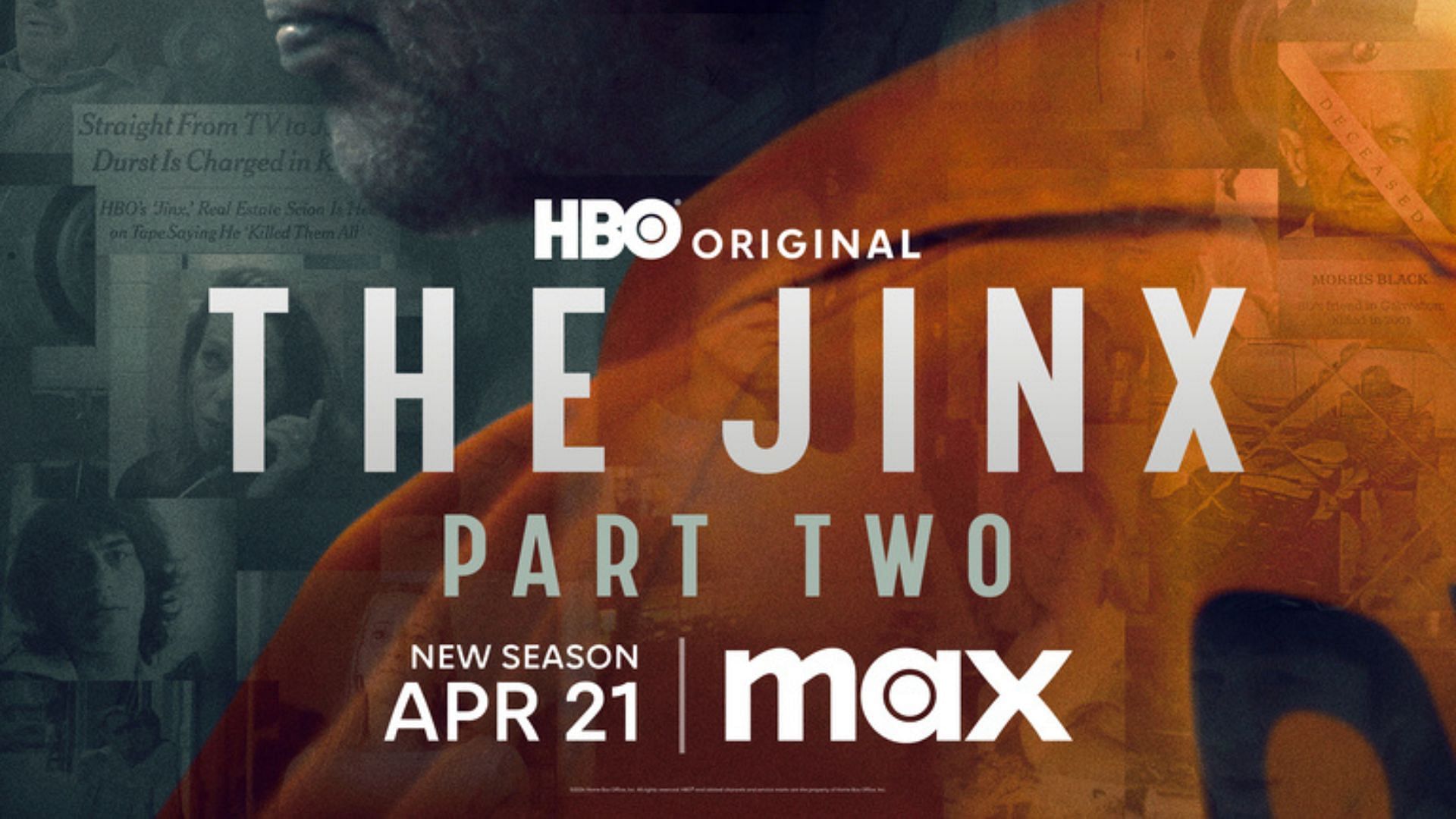 The Jinx: Part Two on HBO and Max (Image via HBO) 