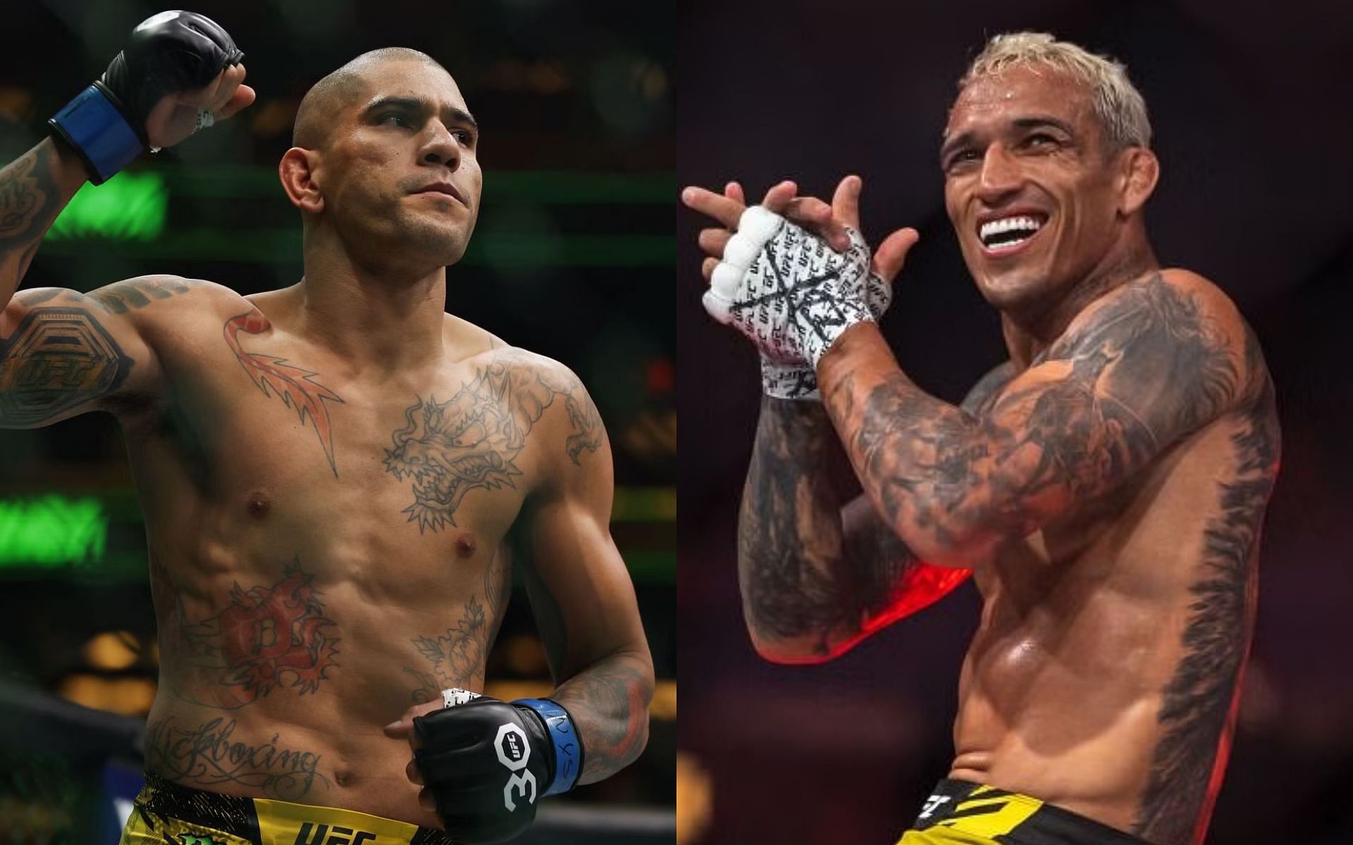 Charles Oliveira predicts Alex Pereira will seek vengeance against Jamahal Hill at UFC 300 [Image courtesy: Getty Images]