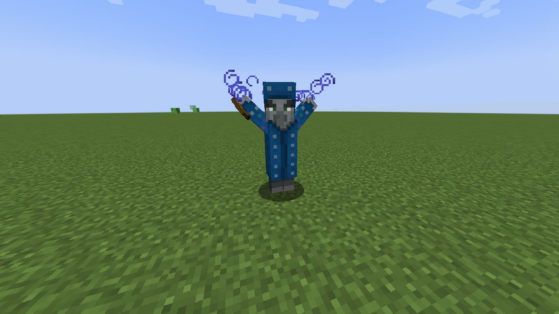 The Illusioner is an unused illager variant in Minecraft: Java Edition (Image via Mojang)