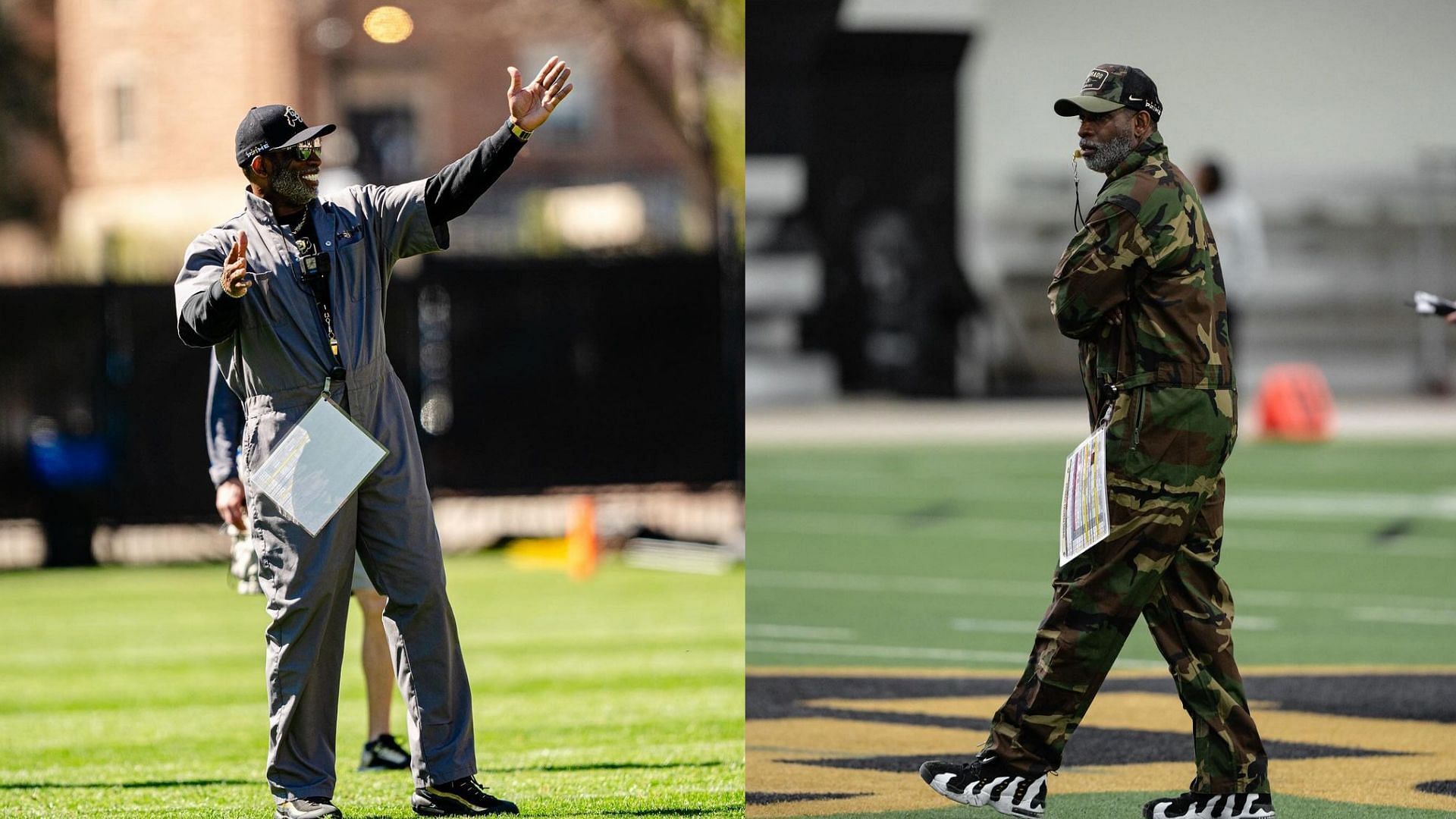 Colorado Buffaloes coach Deion Sanders