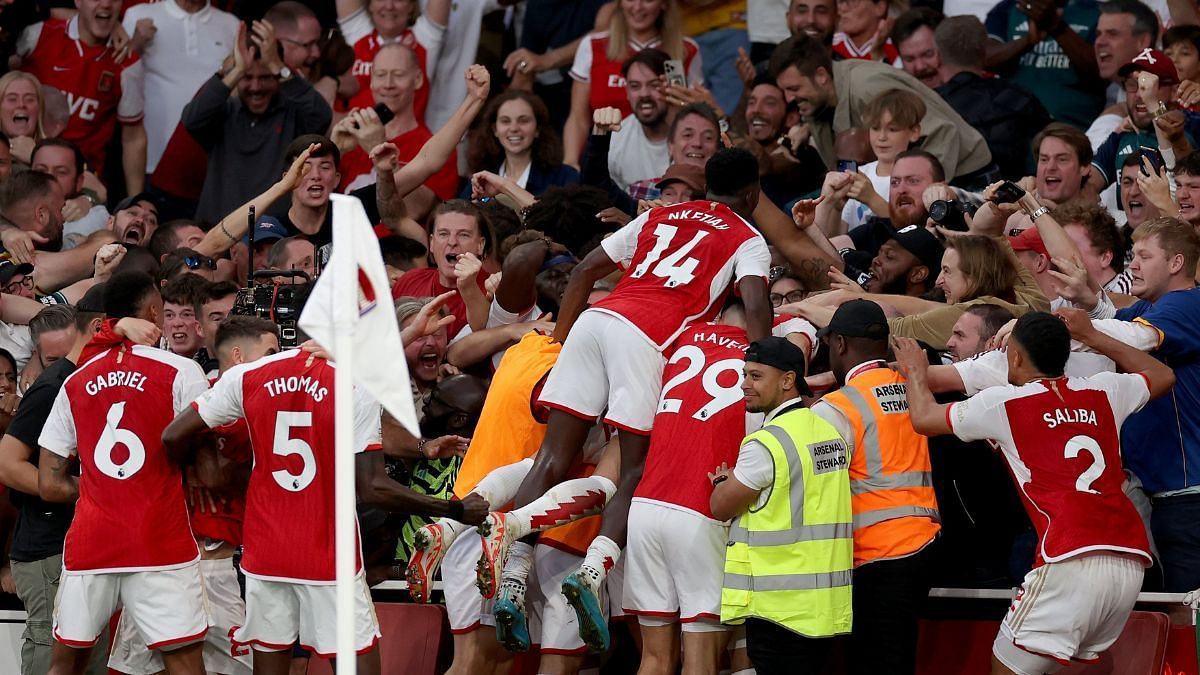 Arsenal defeated Manchester City in October last year