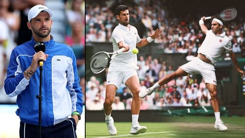"Novak Djokovic's game is like a swamp; Peak Roger Federer was like a tsunami" - Fans react to Grigor Dimitrov's "toughest opponent" remark on Swiss