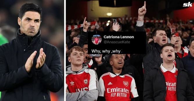 "Brings nothing to the team", "Disgrace" - Arsenal fans unhappy with star's inclusion in XI to face Aston VIlla