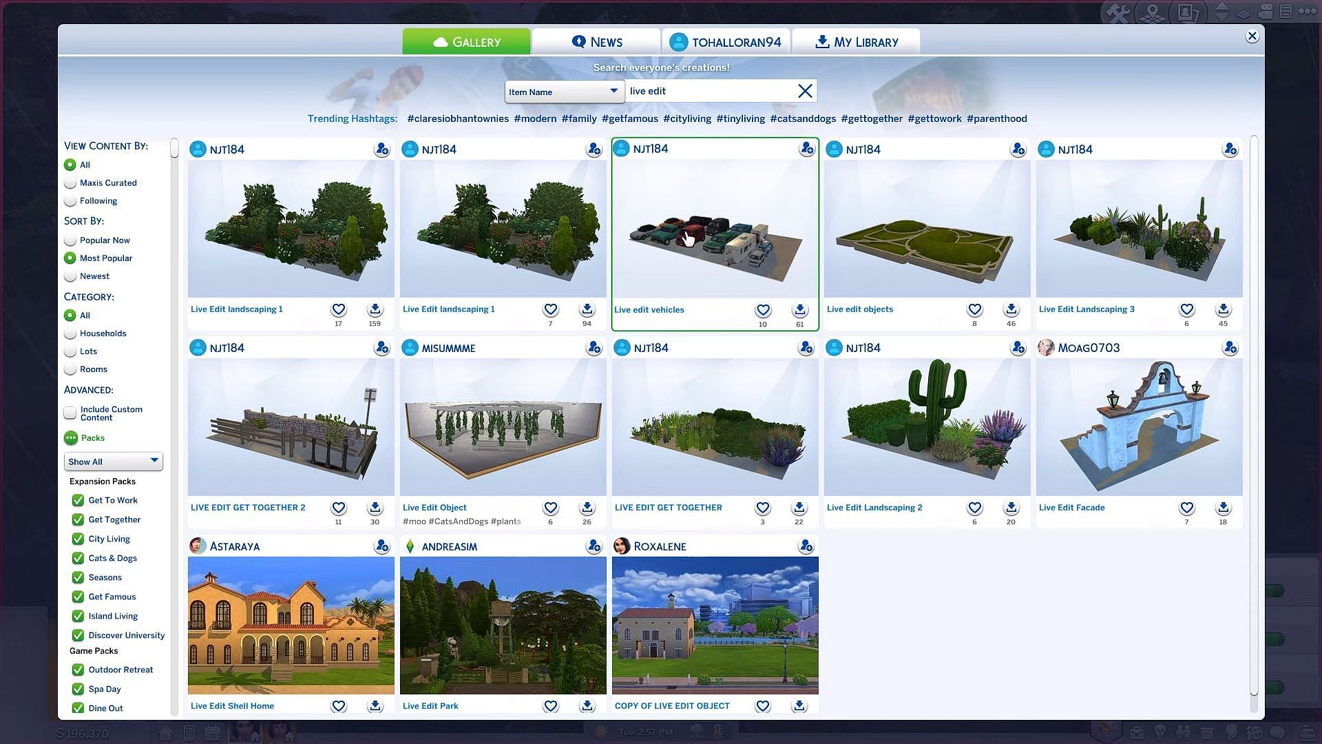 Players will be able to use all items upon unlocking everything in the Sims 4 (Image via Electronic Arts/YouTube-taylorsaurus)
