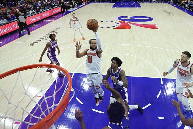 "Marginal contact on Embiid, and he'll be at the line": Knicks HC Tom Thibodeau fumes at Jalen Brunson's whistle