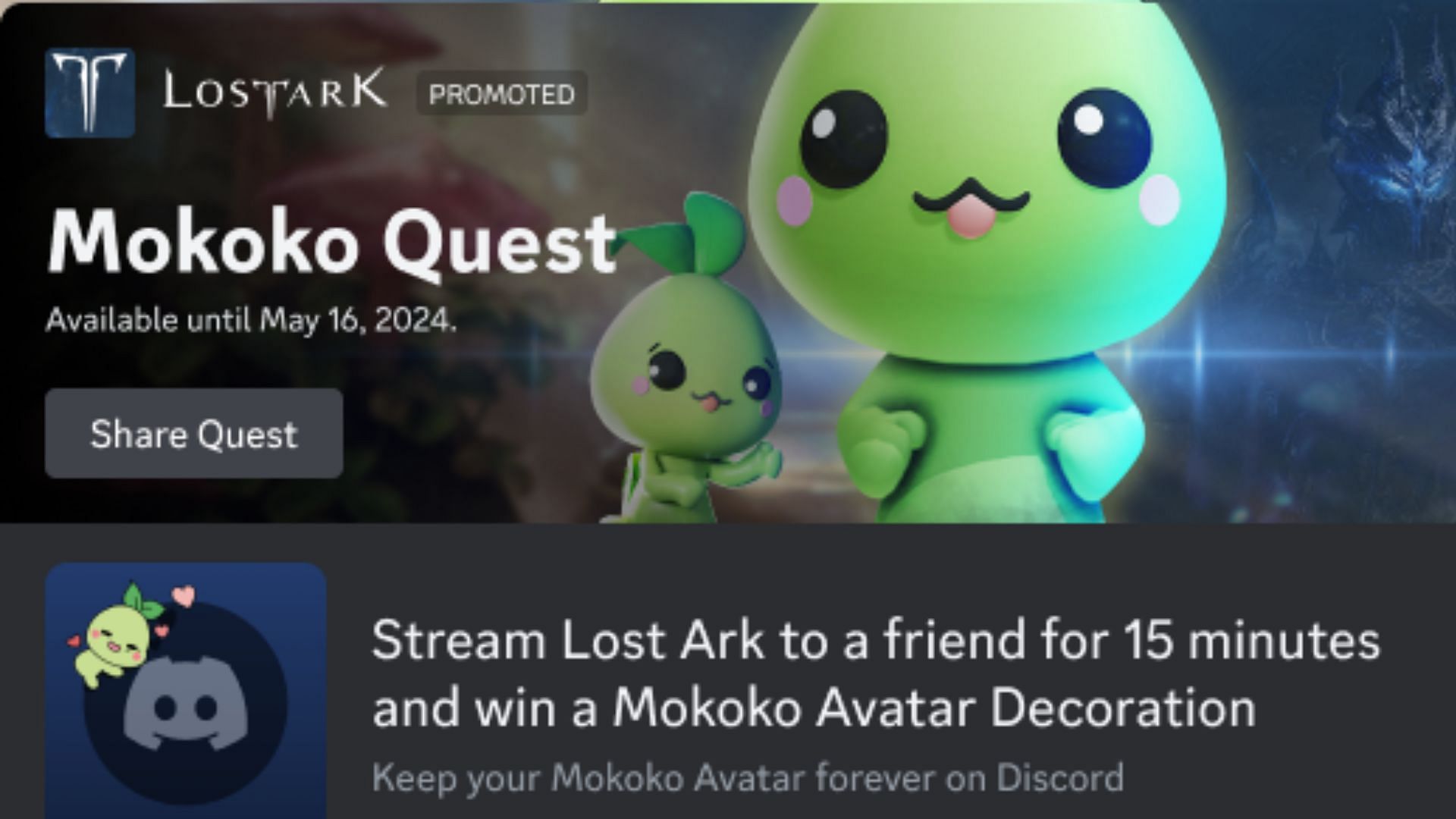 Complete the Mokoko Quest by streaming for 15 minutes on Discord (Image via Bethesda Game Studios)