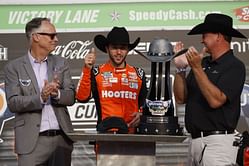 Chase Elliott breaks the Hooters curse with Texas Cup Series win - "It's been a dream of mine to pay respect to Alan Kulwicki”