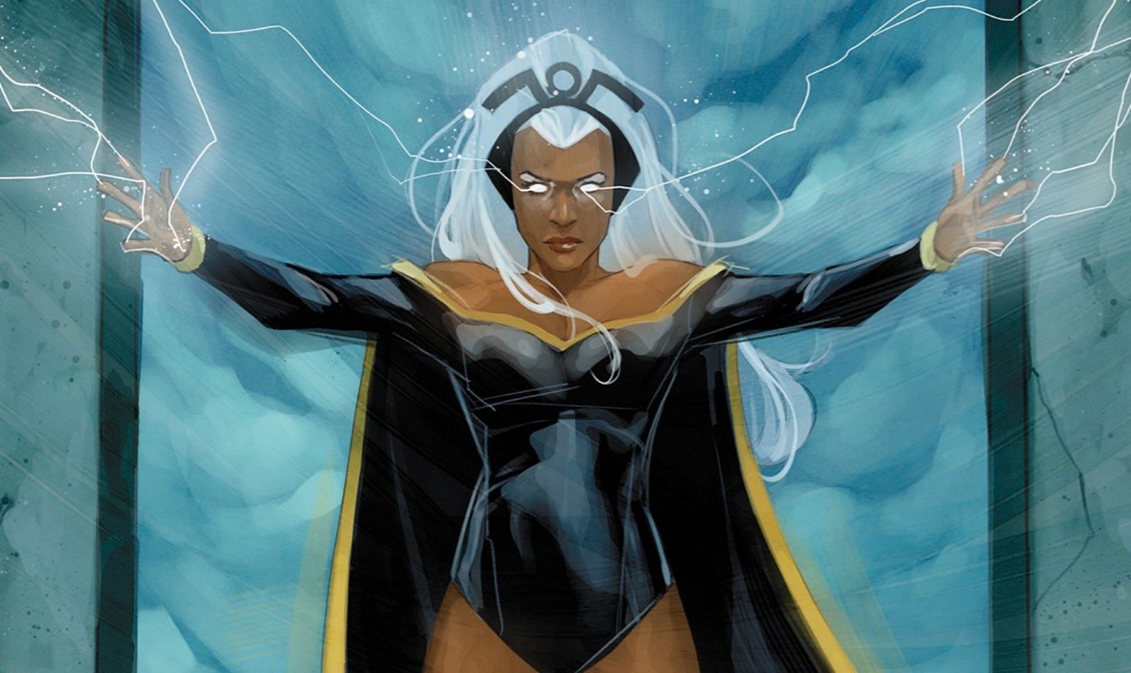 Storm becomes Queen of Wakanda after marrying Black Panther (Image via Marvel Comics)
