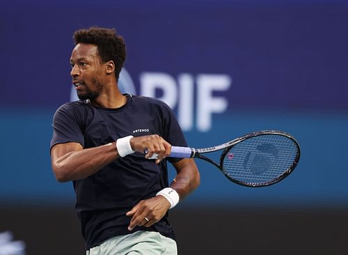 Gael Monfils - Miami Open Presented by Itau 2024 - Day 10