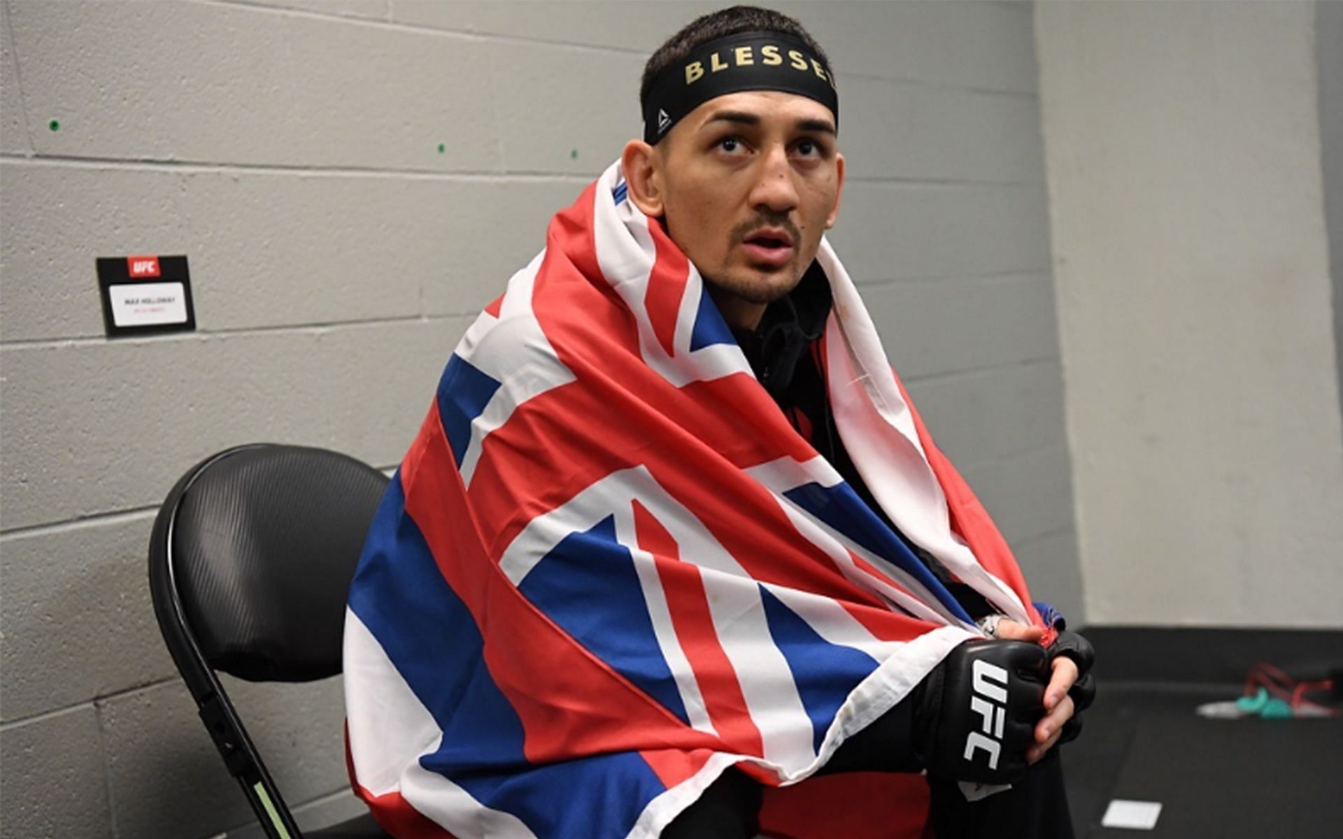 Max Holloway getting ready to walk out for one of his fights [Image Courtesy: @blessedmma Instagram]