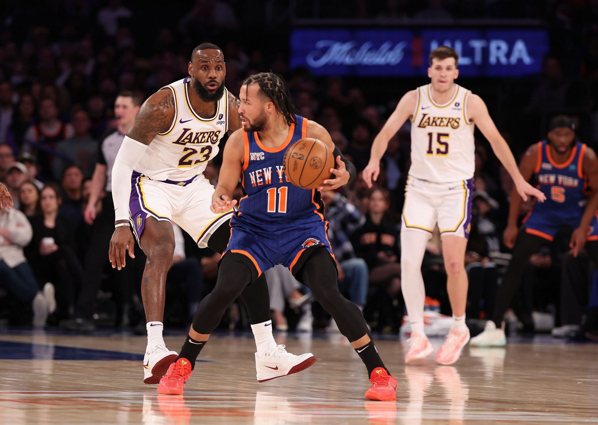 LeBron James loves playing in Madison Square Garden.