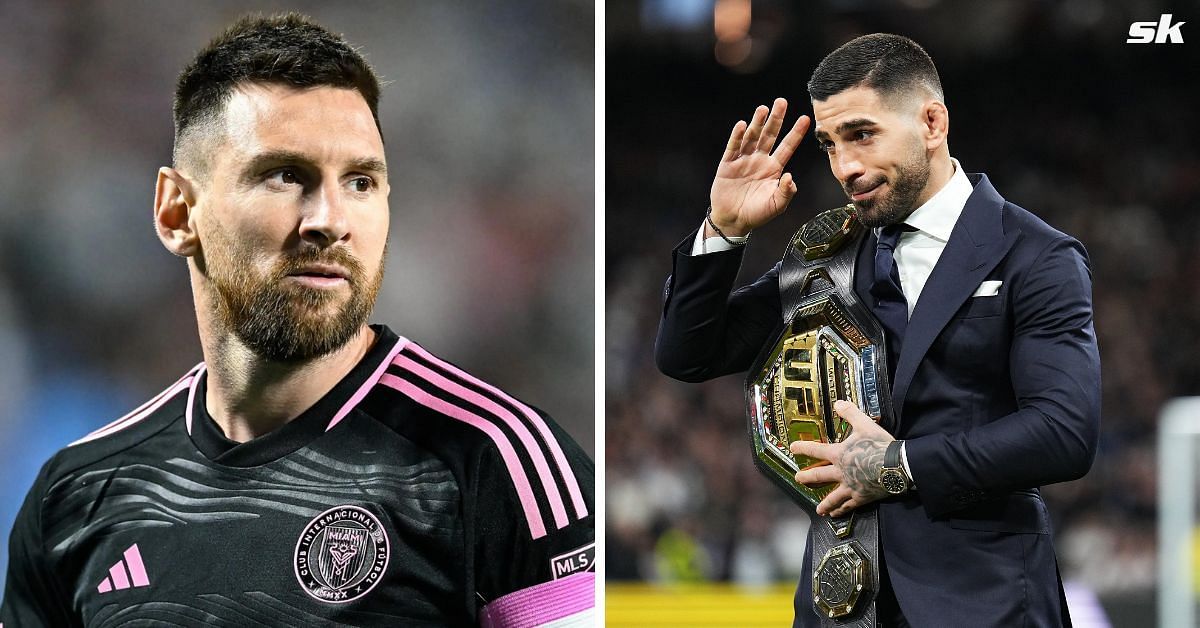 UFC Featherweight Champion Ilia Topuria is a Lionel Messi fan