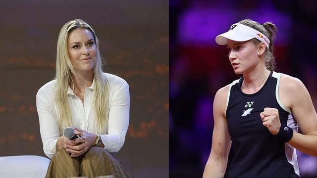 Lindsey Vonn cheers Iga Swiatek