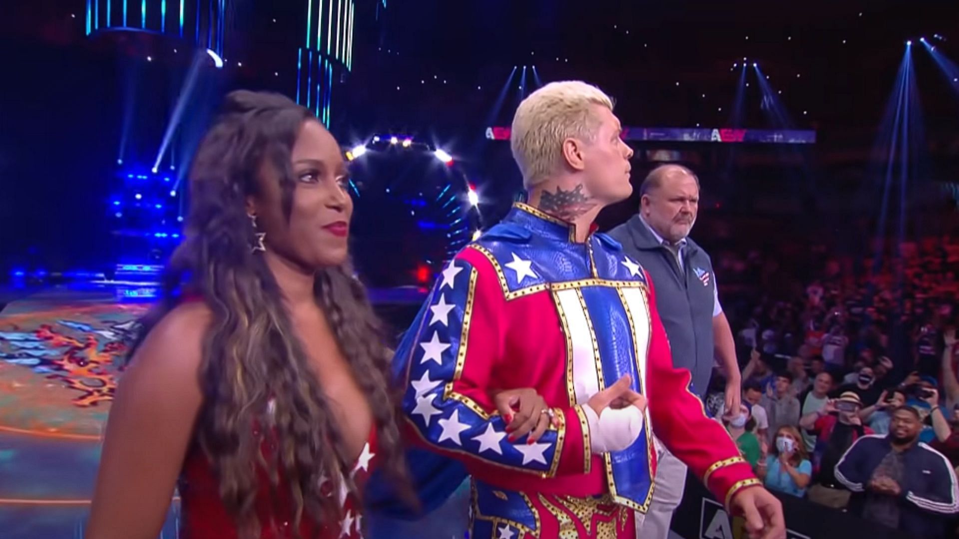 Cody Rhodes and Brandi Rhodes are married in real-life [Photos courtesy of AEW