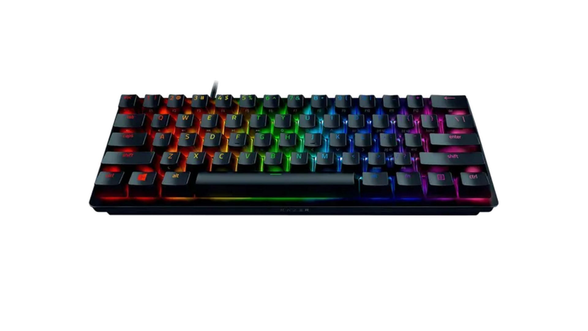 Huntsman Mini features super-fast optical key switches (Image via Razer)