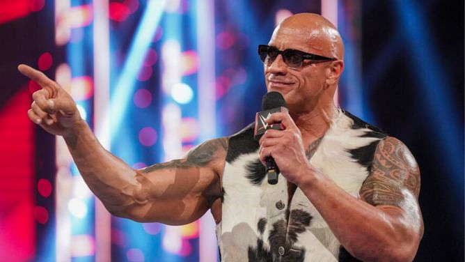 The Rock and Judgment Day member have heartfelt interaction at WWE WrestleMania