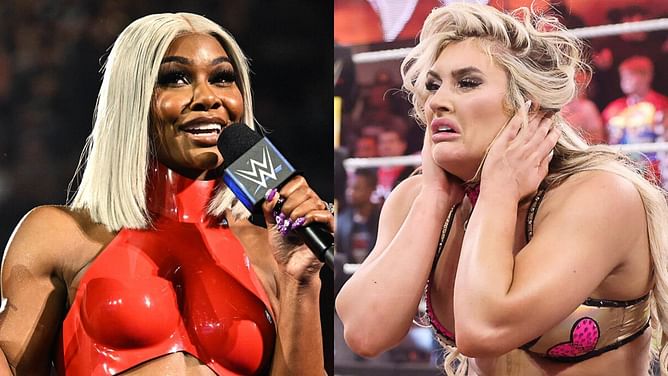 Jade Cargill sends a two-word message to Tiffany Stratton, reacts to her post