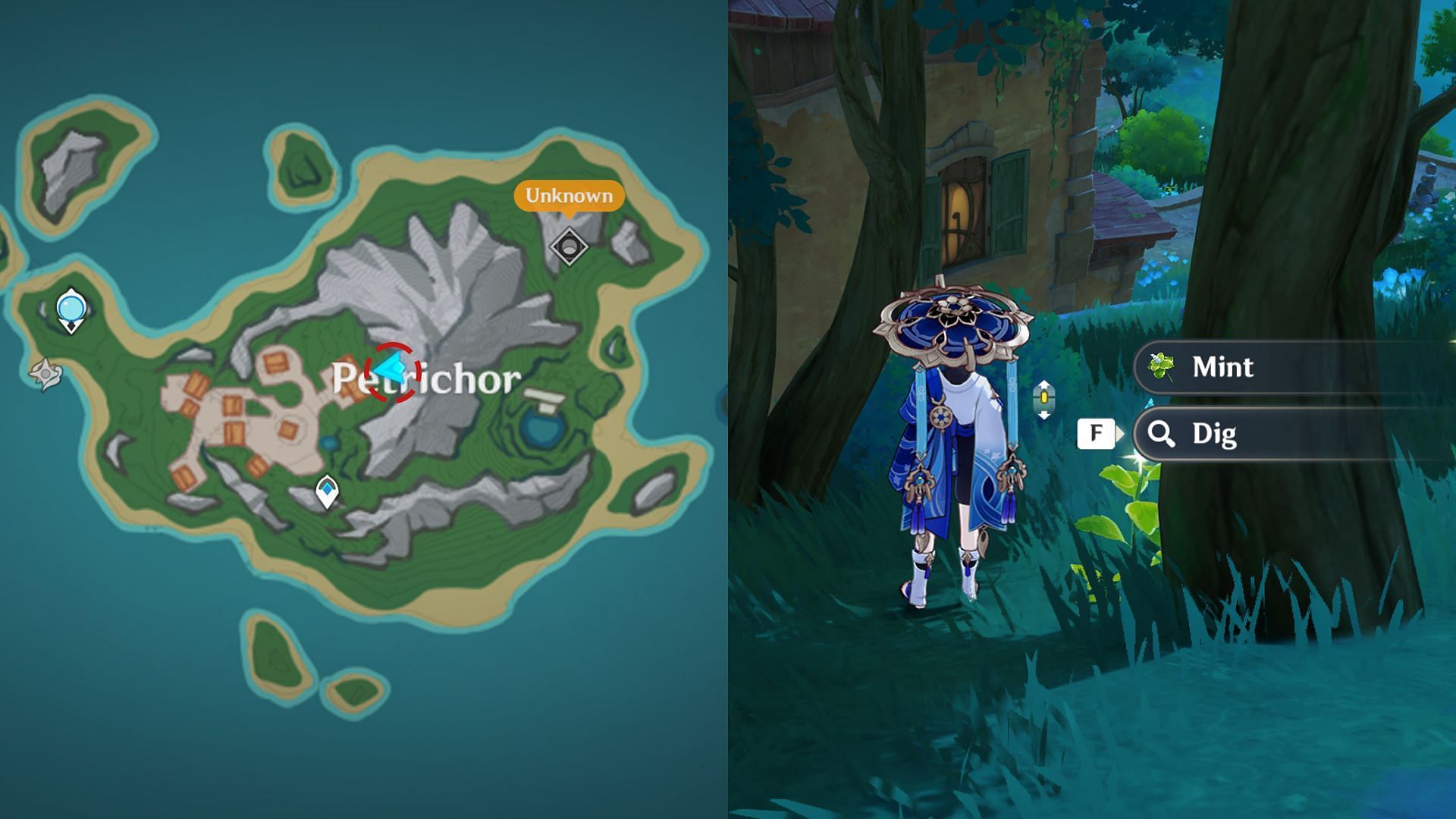 First chest location (Image via HoYoverse)