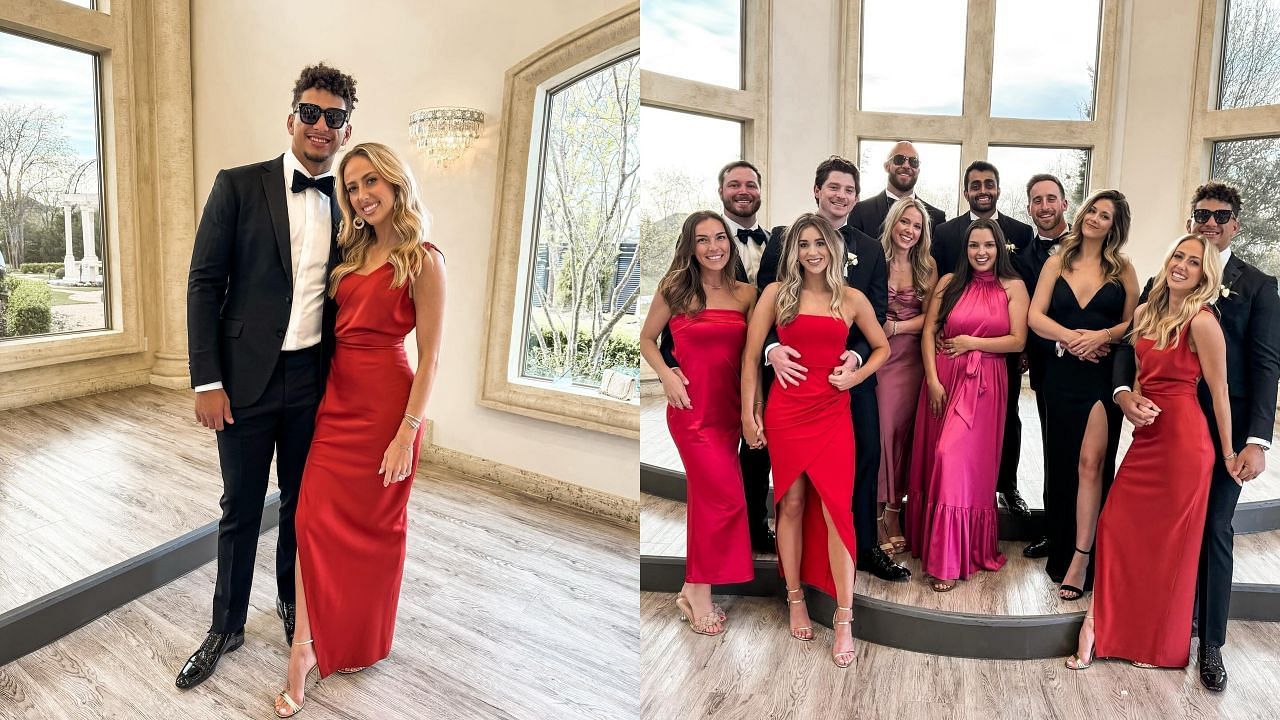IN PHOTOS: Patrick and Brittany Mahomes step up their style game at friend