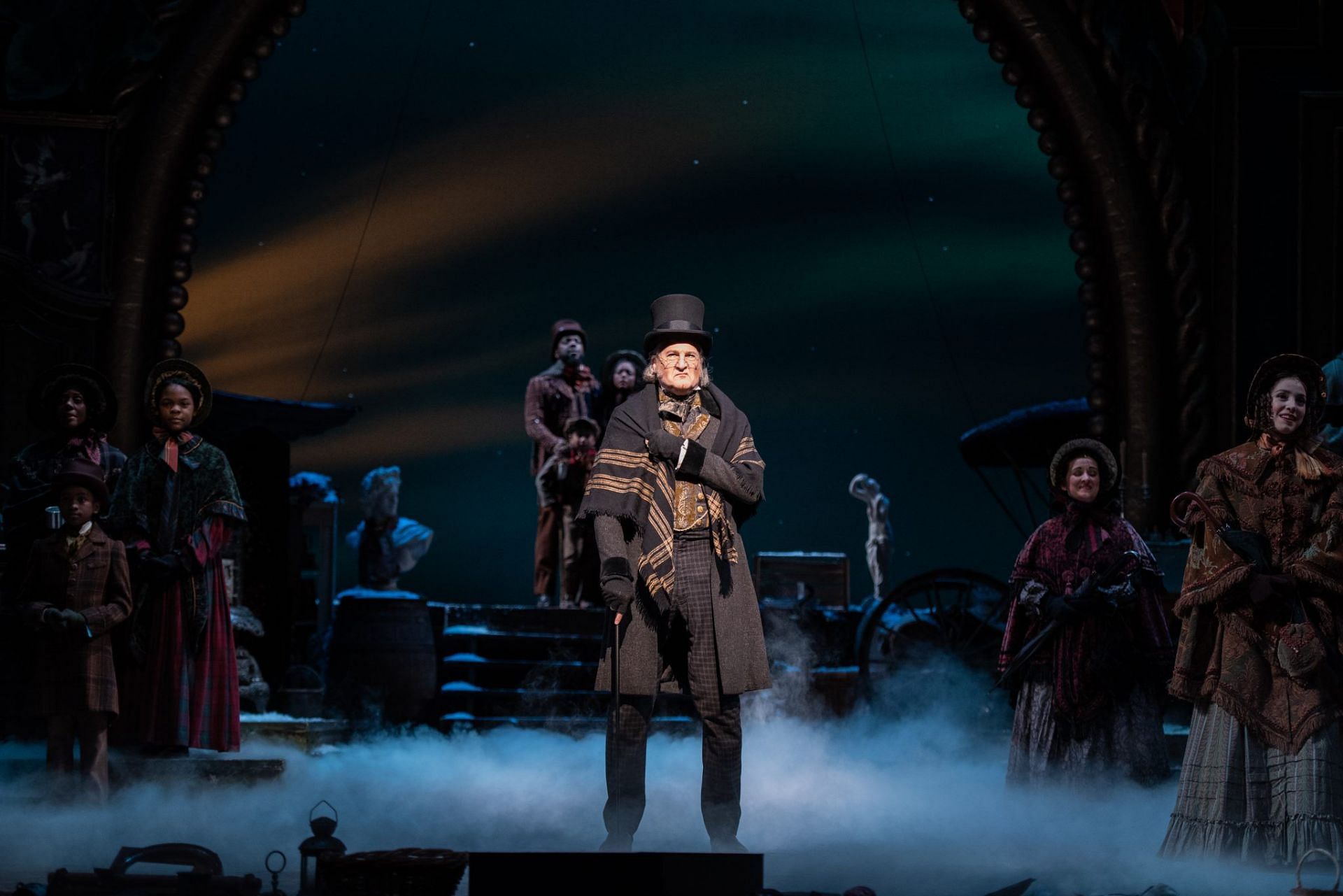 A Christmas Carol show at Atlanta&#039;s famed The Alliance Theatre (Image via The Alliance Theatre)