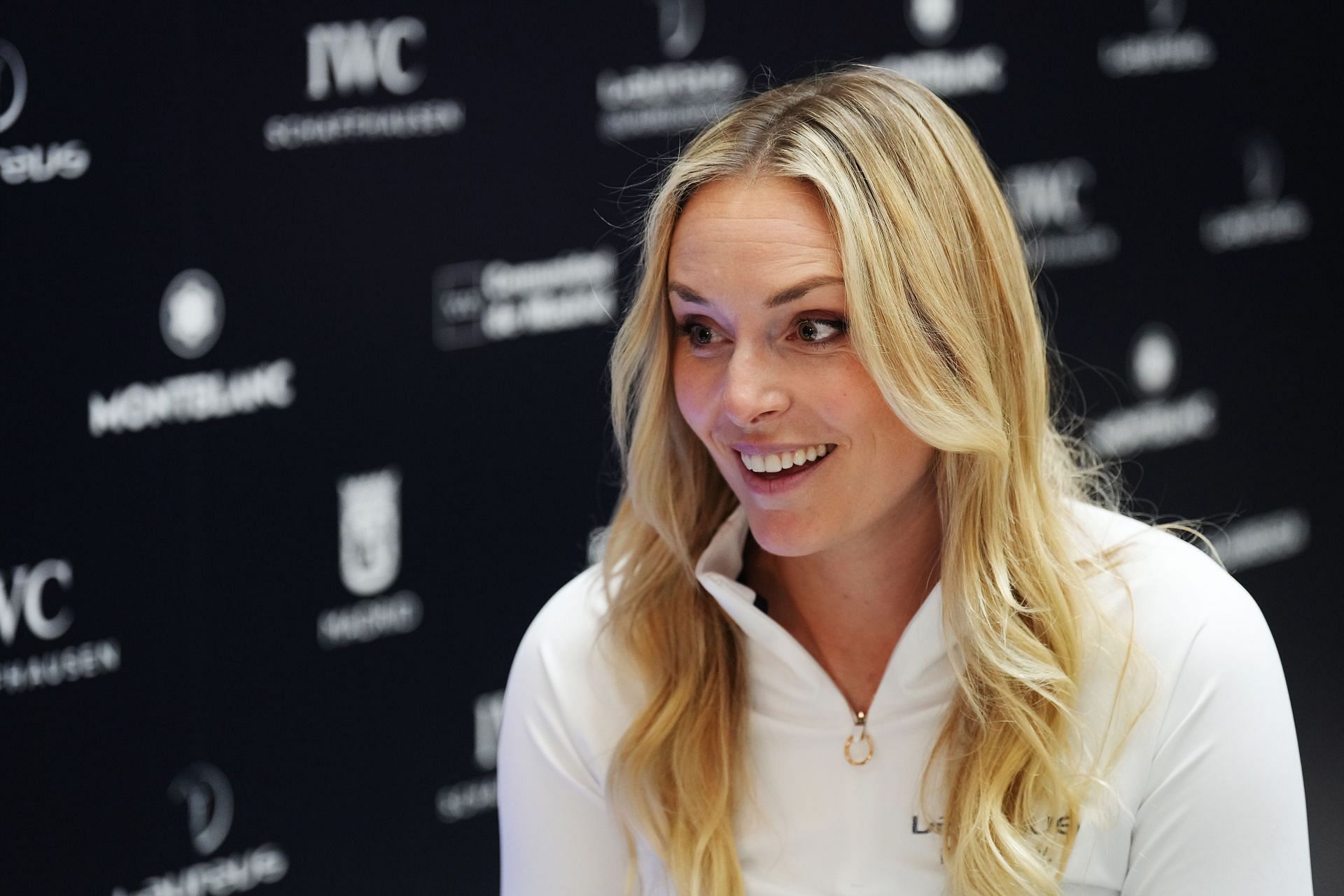 Lindsey Vonn at the Media Interview Sessions - Laureus World Sports Awards Madrid 2024