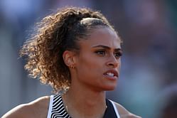"Her kits have been fire since 2019"; "This woman is gorgeous"- Fans react to Sydney McLaughlin-Levrone's unique New Balance kit at Mt. SAC Relays