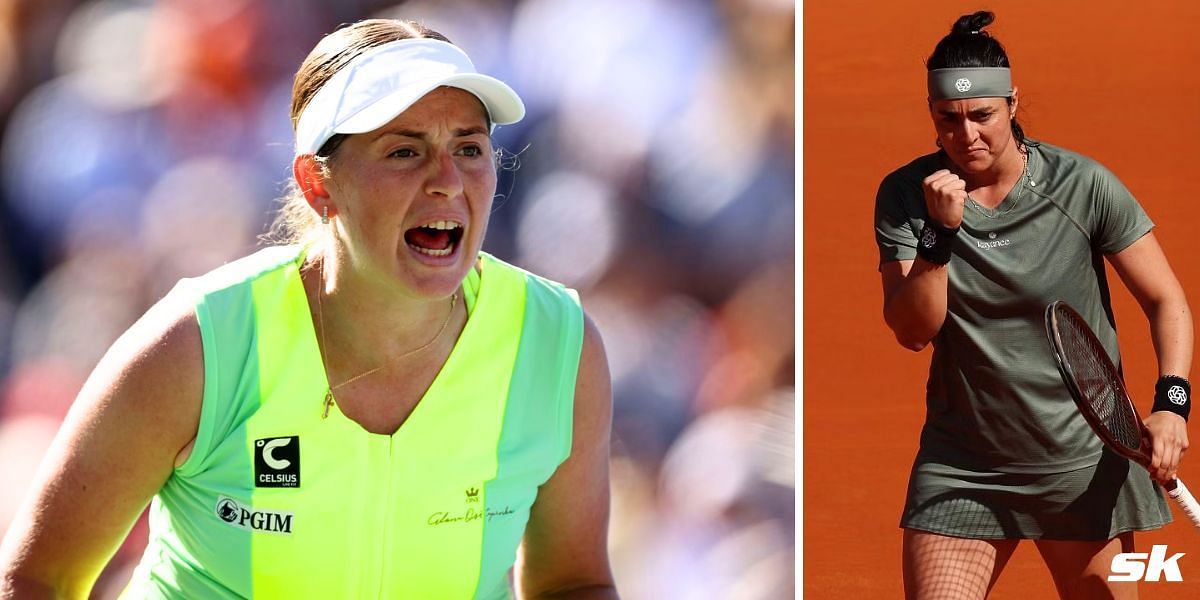 Watch: Jelena Ostapenko Loses Temper, Screams At Ons Jabeur's Box Amid 