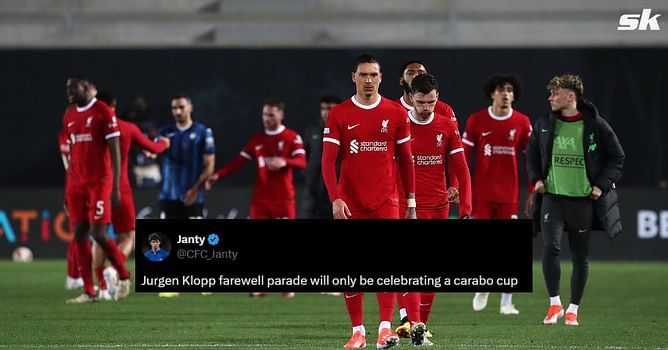 "Klopp farewell parade will only be celebrating a Carabao Cup" - Top 10 memes as Liverpool get knocked out of the Europa League