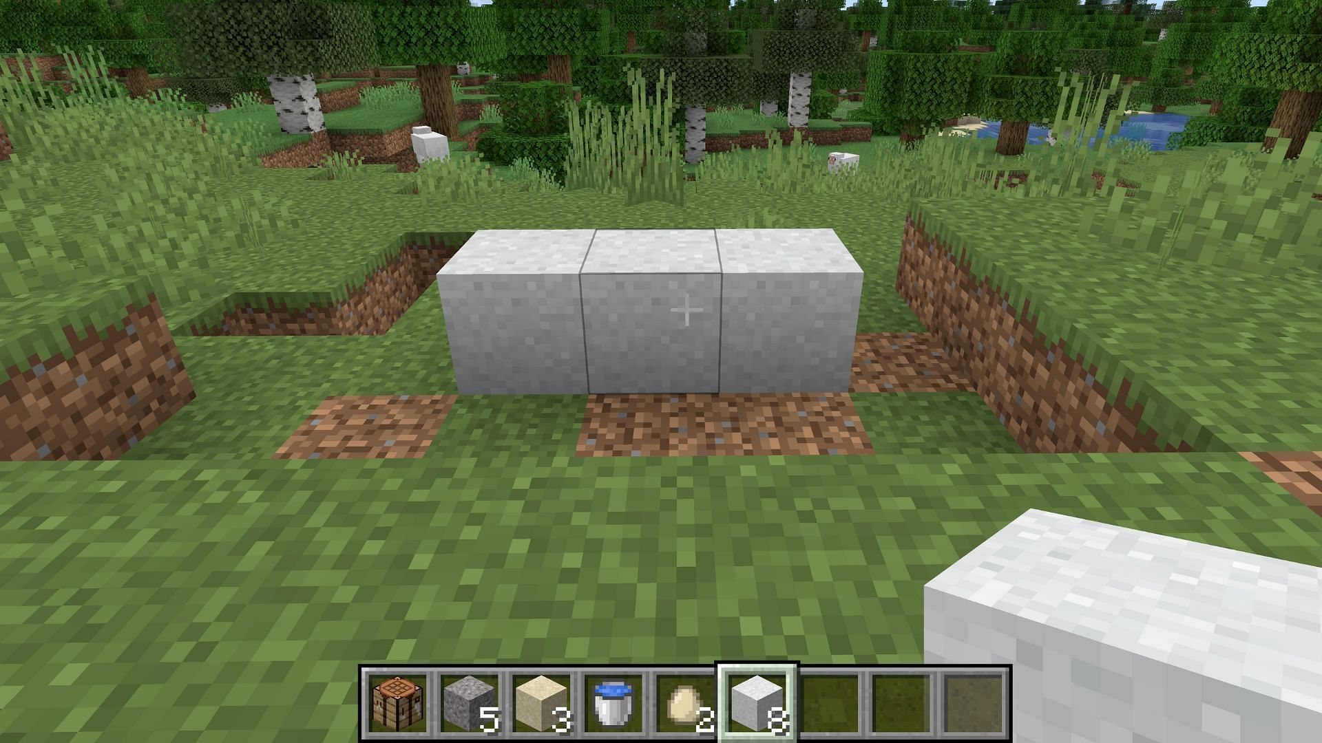 concrete in Minecraft