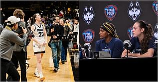 "That call sucked": CBB analyst Andraya Carter on UConn's foul in dying moments of Final Four clash against Caitlin Clark's Iowa