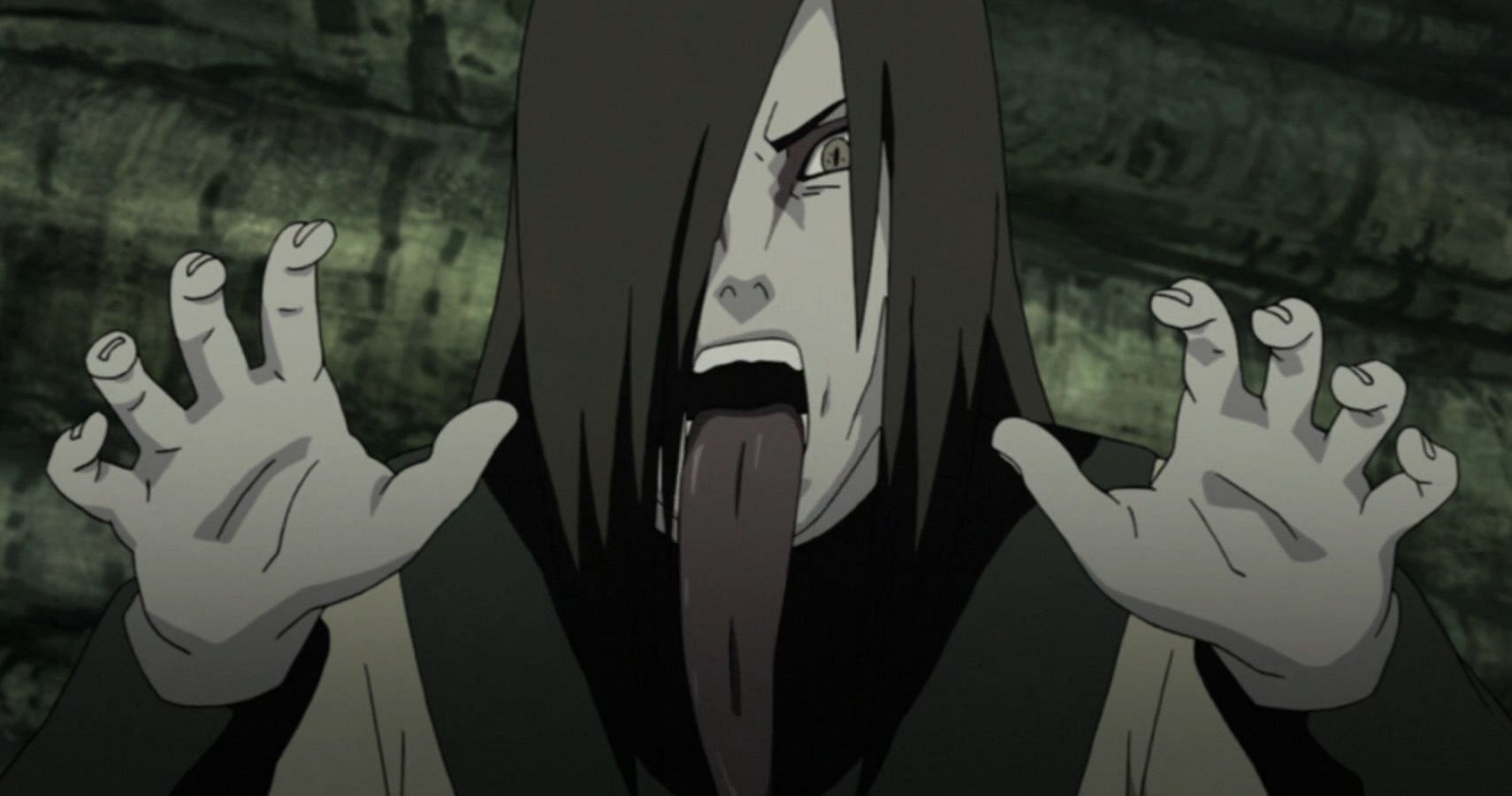 Orochimaru as seen in the anime (Image via Studio Pierrot)