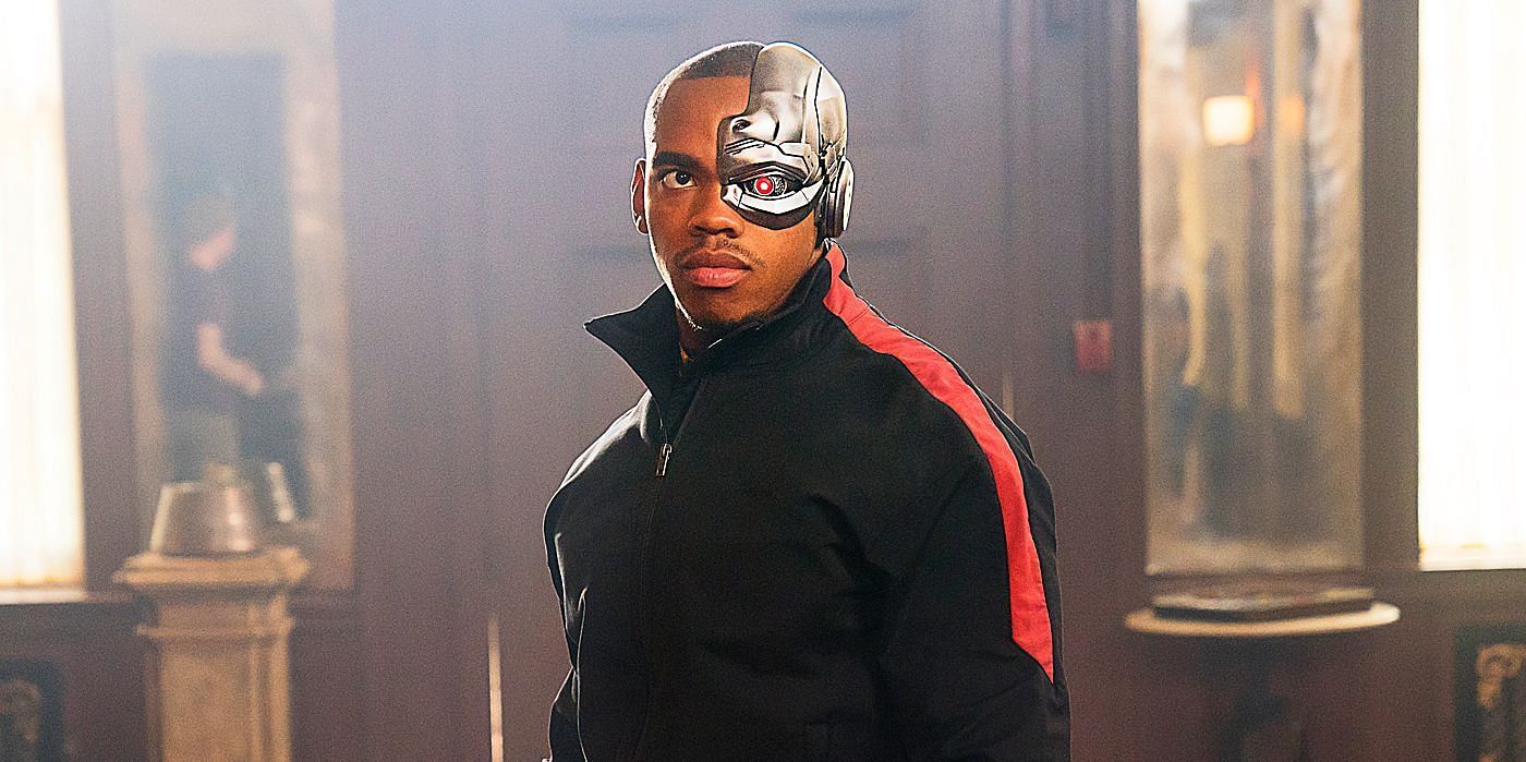 Joivan Wade as Cybrog in a still from DC&#039;s Doom Patrol (Image via DC/WB)