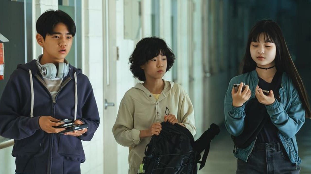 The three children Se-kyung wanted to protect (Image via Netflix K Content)