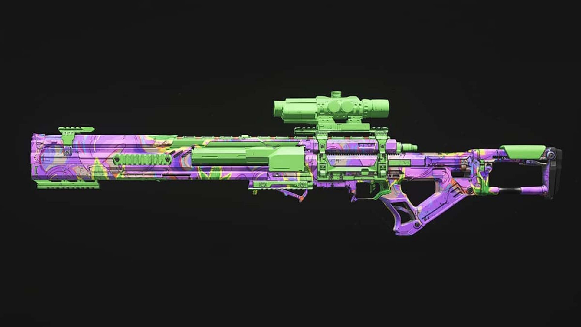 That&#039;s a Lot of Molecules weapon camo in Warzone (Image via Activision)