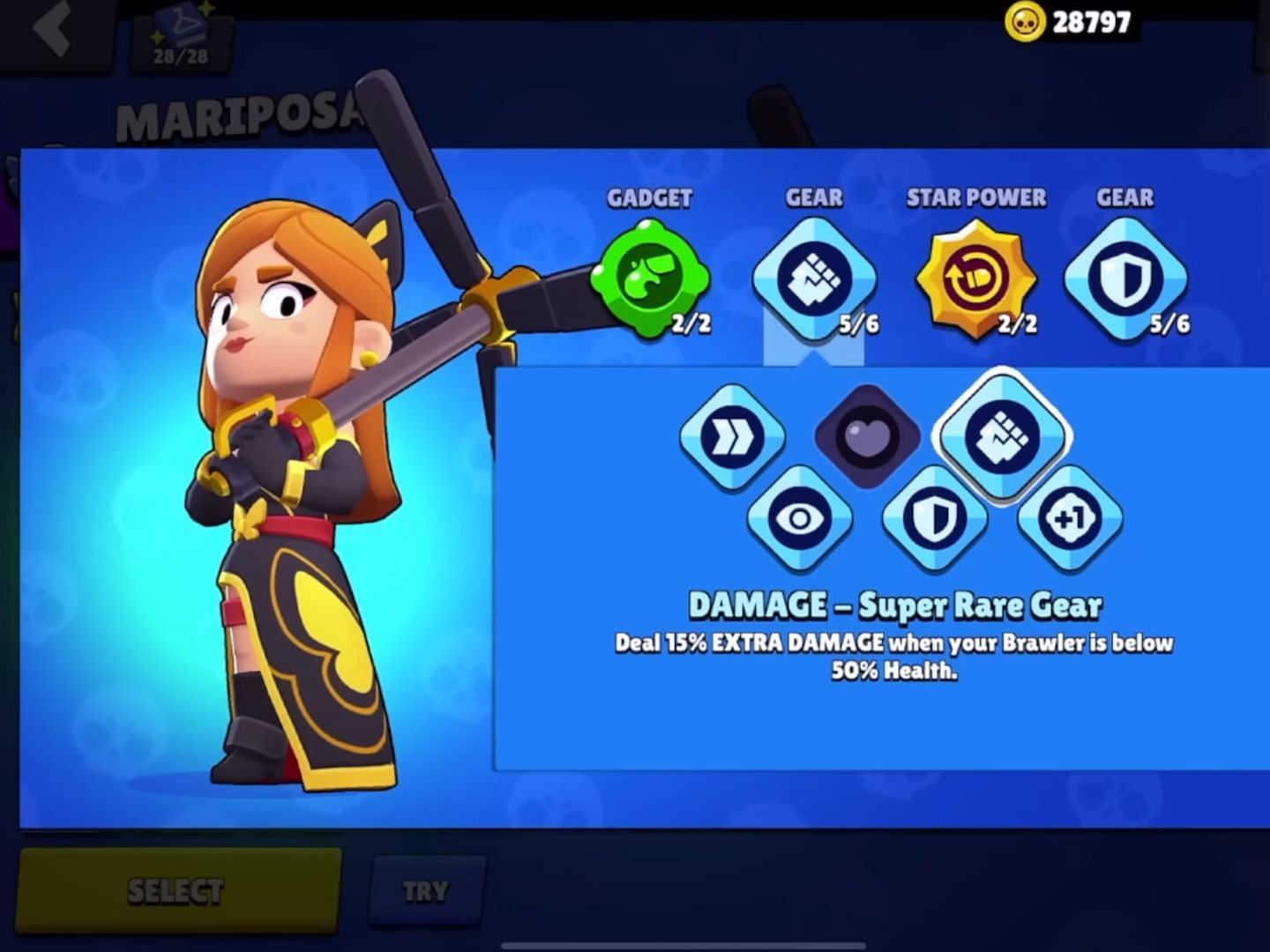 Damage Gear (Image via Supercell)