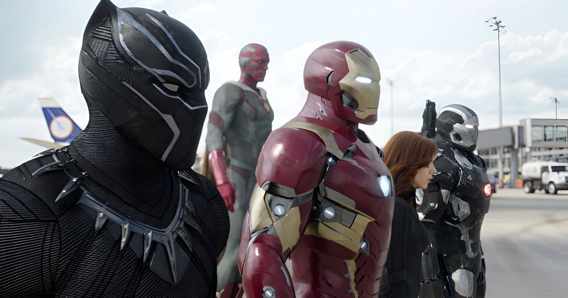 Iron Man and other superheroes in &#039;Captain America: Civil War&#039; (Image via X/@iron_man)