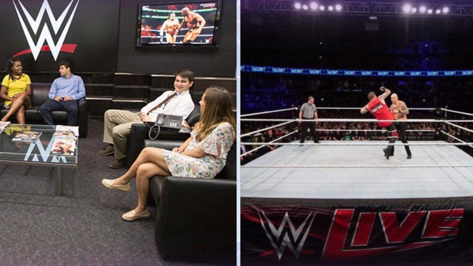 NXT this week was live from the WWE Performance Center