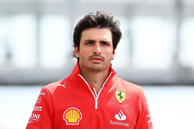 Carlos Sainz gives his view of the incident with Charles Leclerc where he pushed his teammate off the track