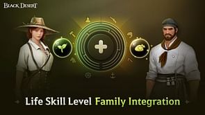 Latest Black Desert Online update adds Family-based Life Skills integration