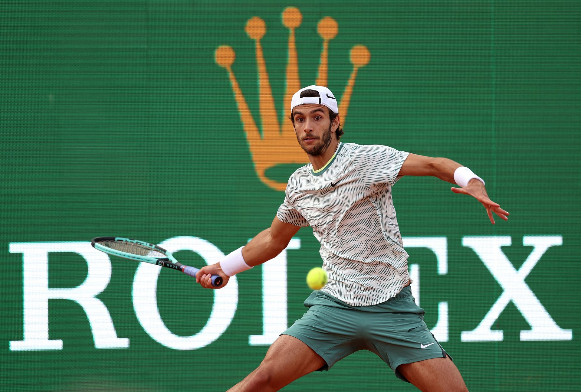 Lorenzo Musetti at the 2024 Monte-Carlo Masters.