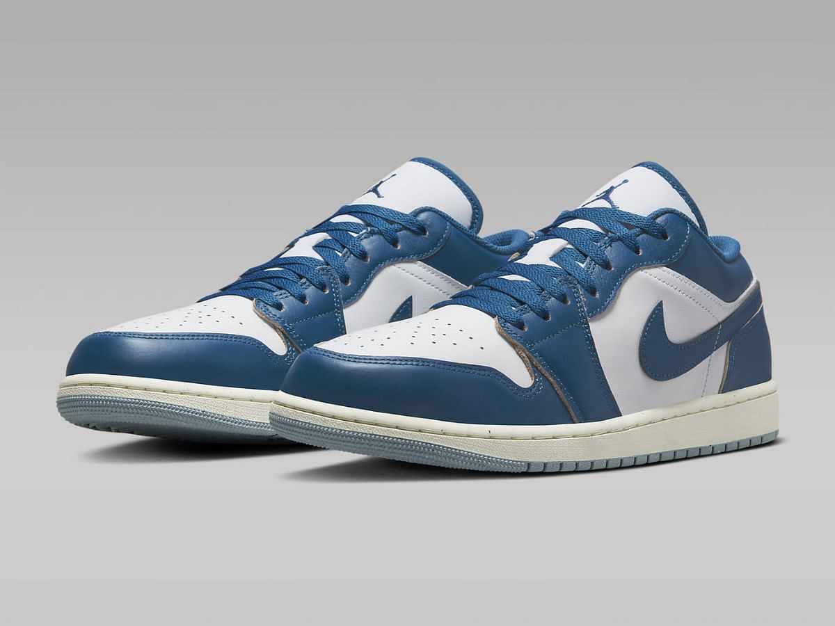 Air Jordan 1 Low SE &quot;White/Industrial Blue&quot; sneakers