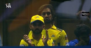 [Watch] Ruturaj Gaikwad impresses MS Dhoni with a freaky shot over off side in MI vs CSK IPL 2024 clash
