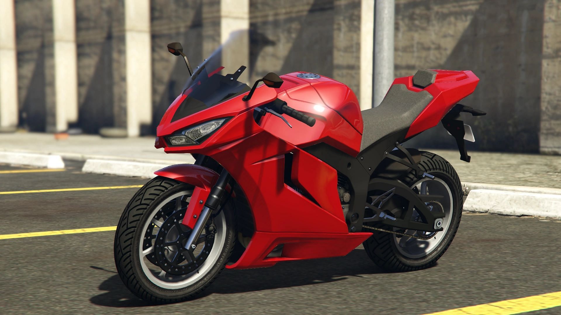 The Shinobi is a great motorcycle in GTA Online (Image via Rockstar Games || GTA Wiki/Kamikatsu)