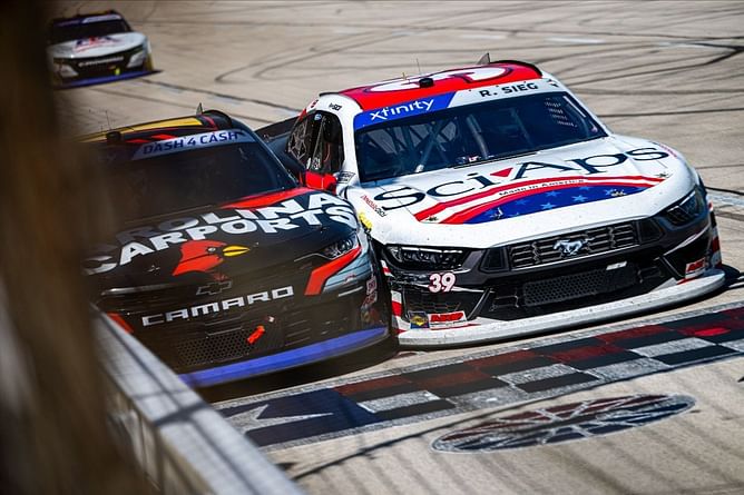 Sam Mayer seizes NASCAR Xfinity win by a hair against Ryan Sieg in a photo finish at Texas Motor Speedway