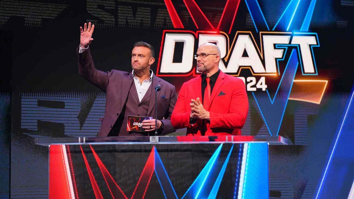 Adam Pearce and Nick Aldis announced their drft picks on RAW