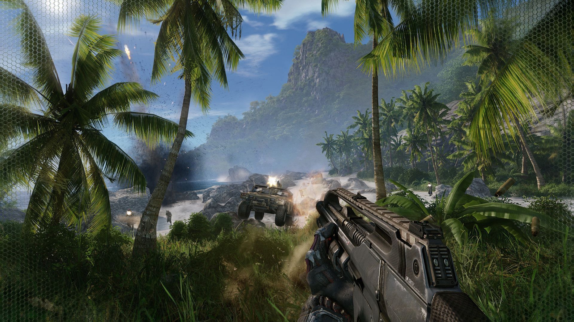 Crysis Remastered pushes modern PCs to their limits with its beautiful and lush environment (Image via Crytek)