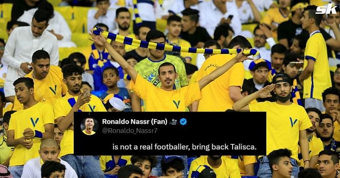 "Not a real footballer, bring back Talisca" - Fans unhappy with Cristiano Ronaldo's teammate for his performance in Al-Nassr's 1-0 win over Damac